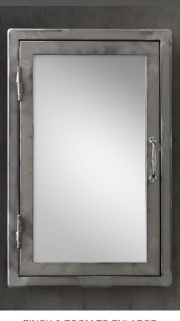 Restoration Hardware Framed Medicine Cabinet 23750062 For Sale Online Ebay