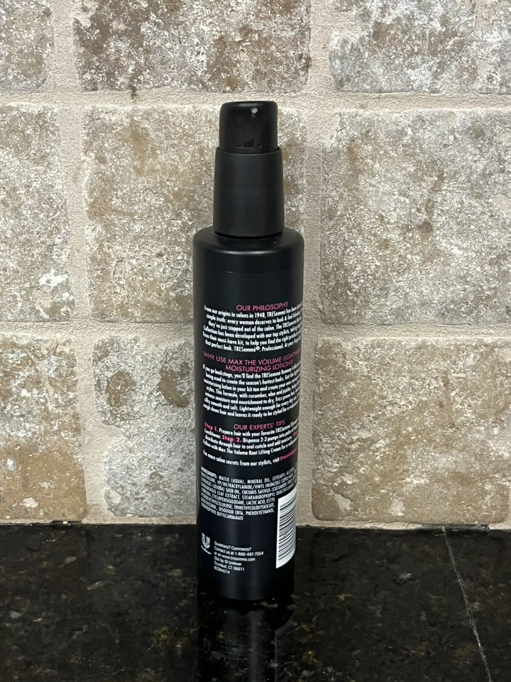TRESemme MAX THE VOLUME  Lightweight Moisturizing Lotion 7.3 Oz New Old Stock - Image 2 of 2