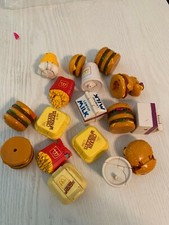 VINTAGE 1980s 90s Mcdonalds CHANGEABLES Fast Food Transformers Toys Lot of 17