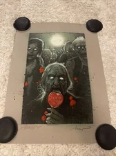 Grateful Walking Dead Zombies Poster Screen Print Art 18x24 SIGNED #84 Mondo