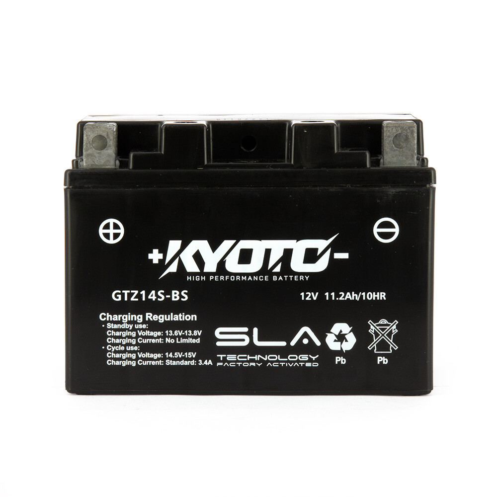 Batterie GTZ14S-BS pour remplacer votre ancienne batterie Y de moto