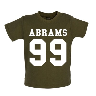 Abrams 99 - Baby T-Shirt / Babygrow - Sänger Lied Liebe Fan Konzert Gig Wahr