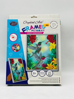 craft buddy crystal Art Framed Picture Kit Vögel Kristall Bild - NEU & OVP