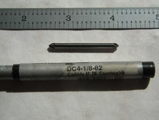 NEW MELIN USA 1/8" D. X 1-1/2" OAL X 82 DEGREE SOLID CARBIDE 4 FL DE COUNTERSINK