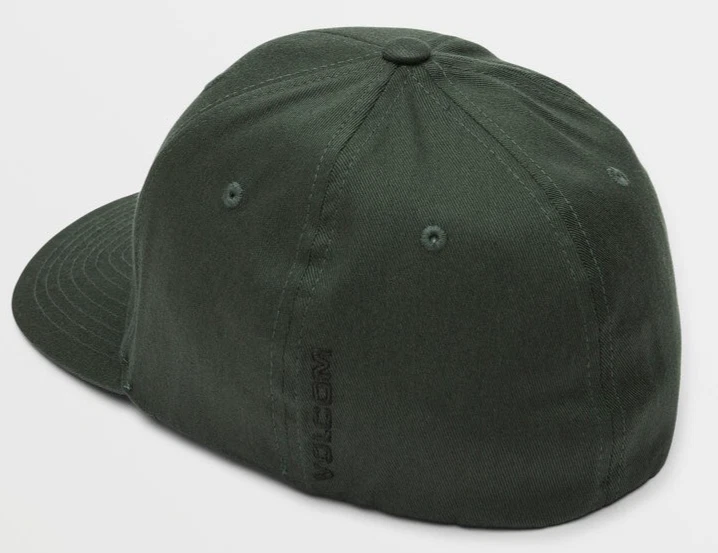 Volcom Full Stone Flexfit™ Baseball Cap Hat Green Stretch Fit XFit™ NWT Skate - Image 2 of 2