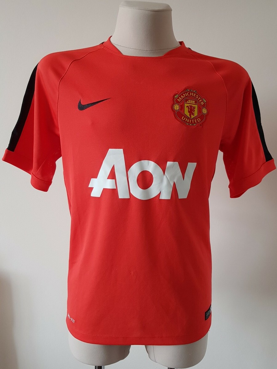 Manchester United top training football jersey Nike shirt size L