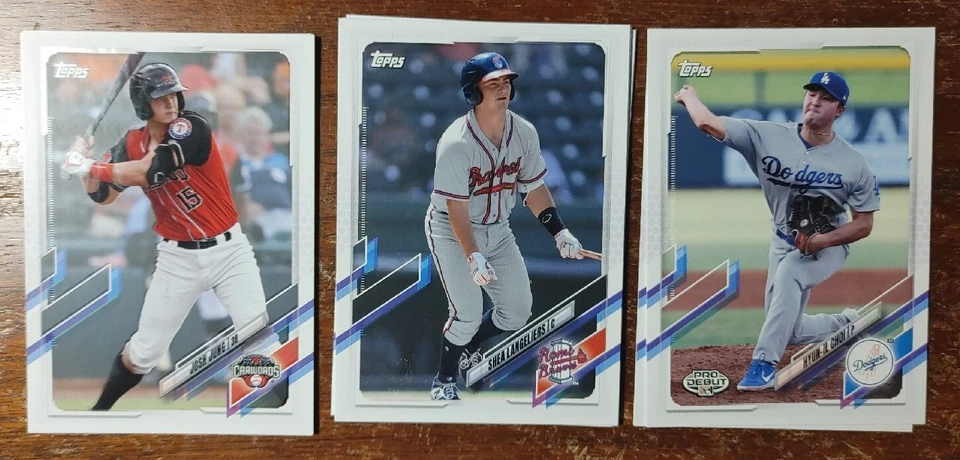 2021 Topps Pro Debut base cards Pick from drop down list - Image 2 of 2