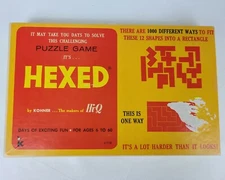 Vintage Hexed Puzzle Challenge Brain Teazer Game by Kohner Harder Than It Looks!