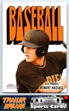 2021 Topps Heritage Minor League #72TPCC-8 Robert Hassell 1972 Topps Pack Cover