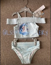  NWT Disney Frozen Elsa 2 piece Swimsuit - Size 4
