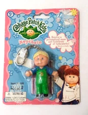 Vintage 2003 Cabbage Patch Kids Boy Doll Keychain #1198 Basic Fun