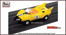 Auto World Racer X Shooting Star New in Blister Pack Also fits AW, AFX SC372