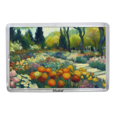 Van Gogh Style  Souvenir Foto Magnet + Fotomagnet Acryl + Kühlschrankmagnet [M4]