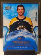 2021-22 UD Ice 2020-21 Base Ice Premieres #105 Callum Booth #/1299 💎💎💎