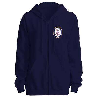 LCS-13 USS Wichita Navy Full-zip Hoodie