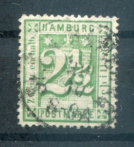 Hamburg 14II Impeccable Stamped (80308