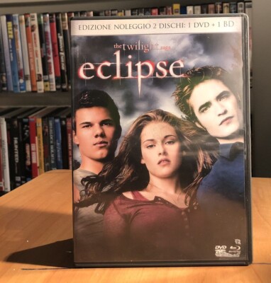 The Twilight Saga - Eclipse 1 DVD + 1 BLU-RAY GUTER ZUSTAND ROBERT PATTINSON