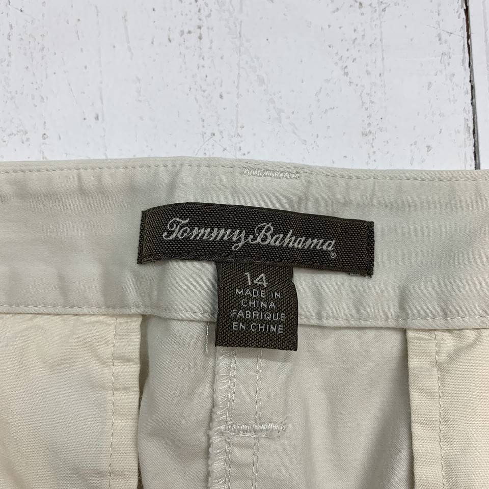 Tommy Bahama Womens White Pants Size 14 eBay