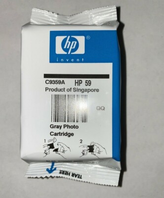 Hb Ink59 Printer NEW!!! GENUINE HP 59 Gray Photo Ink Cartridge (HP C9395AN) FAST FREE ...