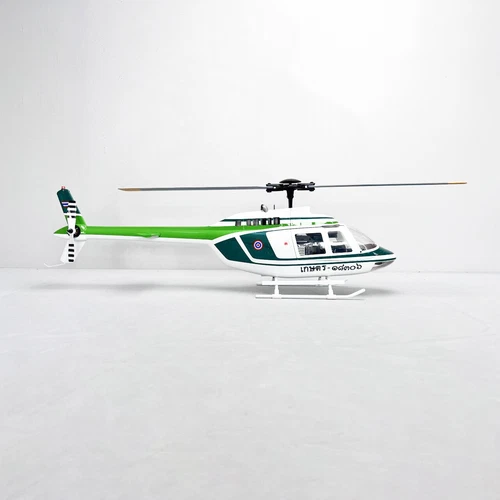 Roban 450 Size RTF B206 Green White RC Helicopter GPS Auto Return X1 Model