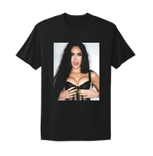 Megan Fox Unisex T-shirt, Megan Fox Poster Graphic Tee
