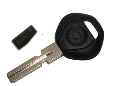 BMW E46 Ersatz Schlüssel Rohling KEY ID44 Chip Komplett Set HU58 TYP B A68