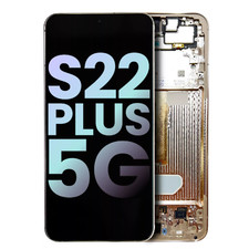OLED Assembly With Frame For Samsung Galaxy S22 Plus 5G Service Pack Violet