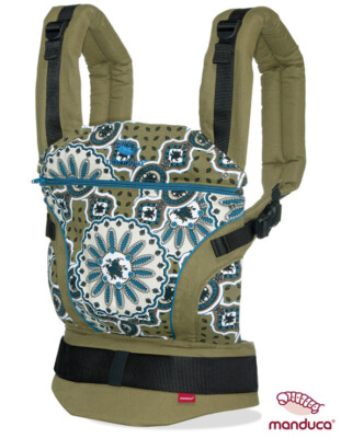 NEUE Manduca Babytrage Limited Edition Mandala Herbs-in Bio-BW