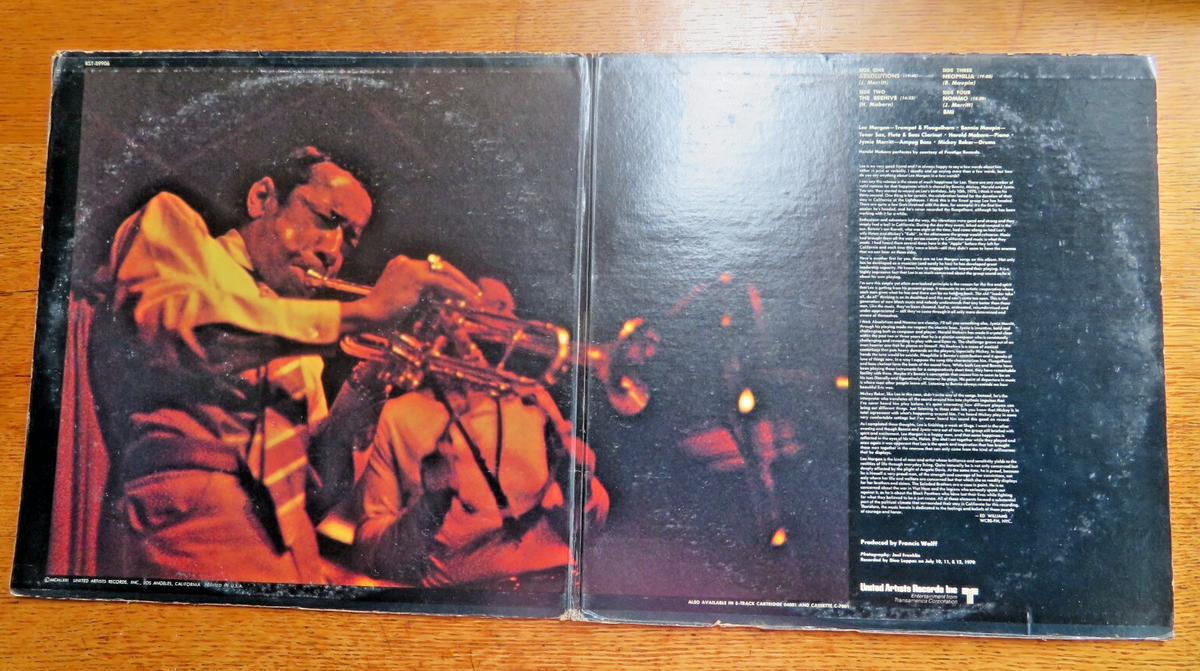 LEE MORGAN Live At The Lighthouse BLUE NOTE 89906 2XLP Gtfld Promo