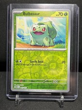 Bulbasaur 001/165 Cosmos Reverse Holo Promo Pokémon 2025 Costco Exclusive