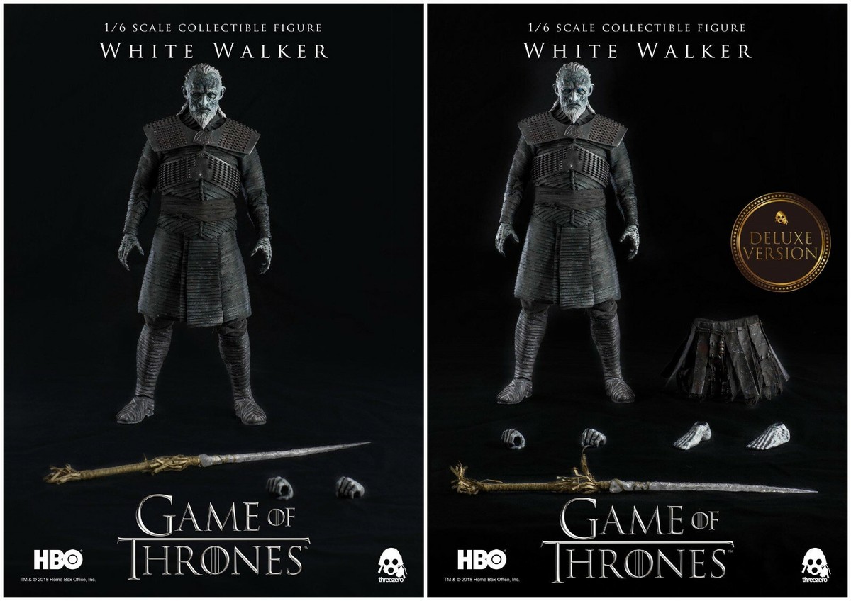 ThreeZero Game of Thrones White Walker 1 6 Scale Action Figure