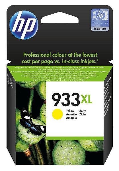 Hp Original Patronen 933XL-Y Officejet 6100 6600 6700 7110 7510A 7610 7612-image