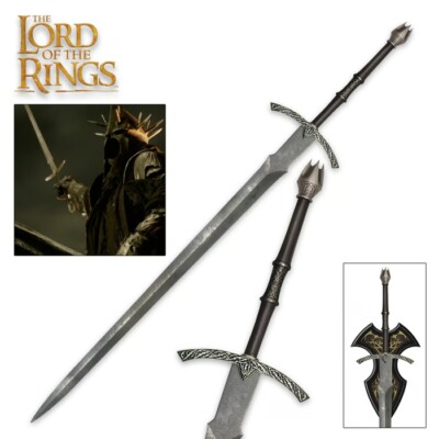 Officially Licensed 39 3/4'' The Lord Of The Rings Witch King Sword With COA