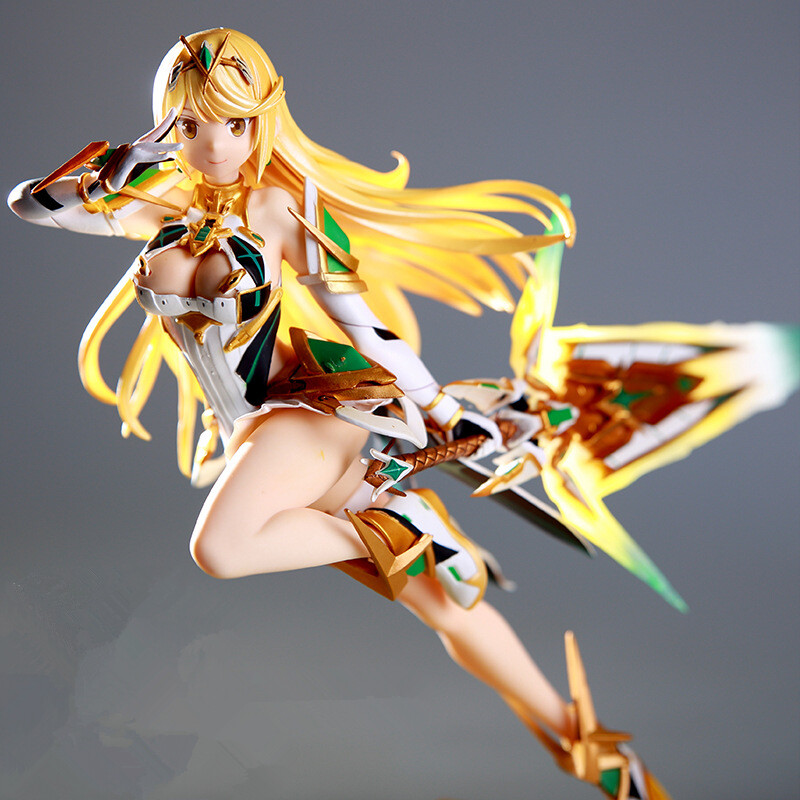 Home & Lvng Home Décor Xenoblade Chroncles 2 Mythra Hkar Pyra Homura Acrylc Stand Fgure - Foto 12