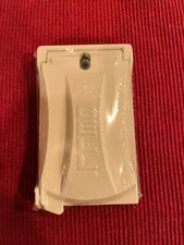 Bell Weatherproof Single Outlet Cover Outdoor Receptacle Protector, White