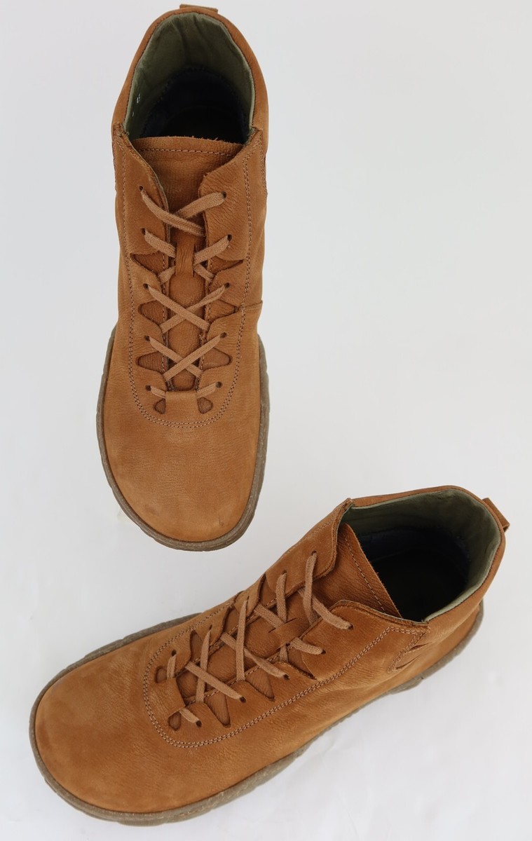 El Naturalista Men's Turtle Premium Leather Spain Made Ankle Boots