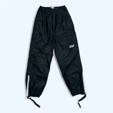 Bilt BLW 8 Motorcycle Rain Pants Adult XL Black Lightweight Packable Waterproof