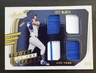 2021 Absolute Jeff McNeil Tools of the Trade Quad Relic #TT4-JM New York Mets