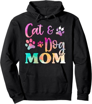 Pet Cat Dog Mom Shirt For Women, Mothers Day Pullover Hoodie