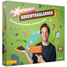 FRANZIS Adventskalender CheXperiment - Forsche und entdecke mit Checker Tobi!