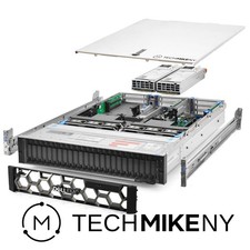 Dell PowerEdge R740xd NVMe Server 2.70Ghz 48-Core 1.5TB RAM 24x Caddies Rails