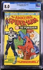 Amazing Spider-Man 129 CGC 8.0  (Marvel Comics 1974) 1st App Punisher!