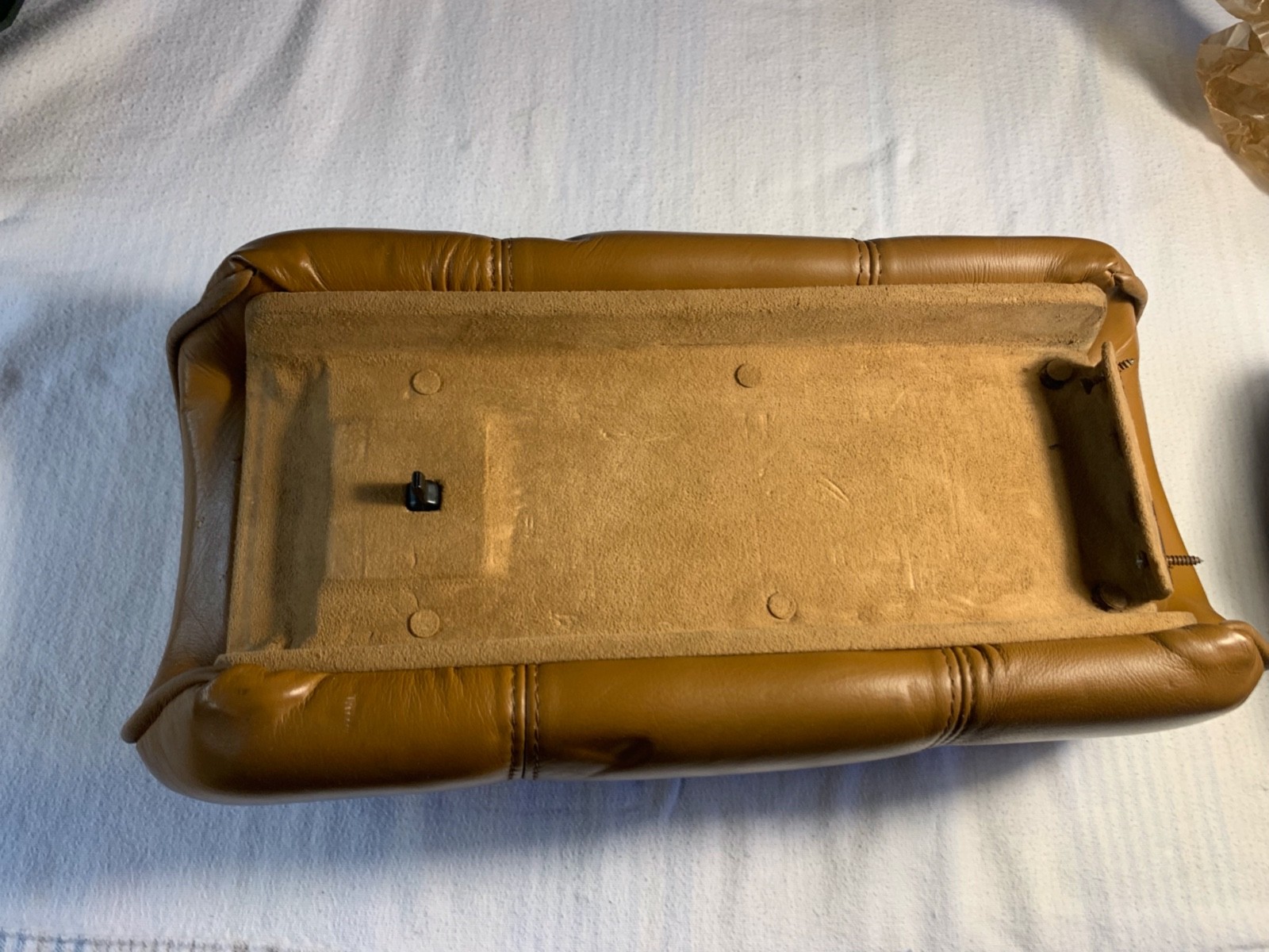 89-91 OEM Chrysler TC by Maserati Center Console Lid Arm Rest GINGER