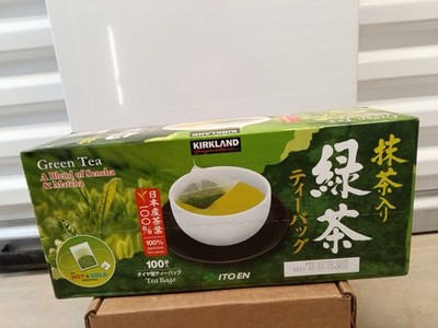 New Kirkland Ito En Matcha Blend Japanese Green Tea - 100 ct, 1.5g tea bags