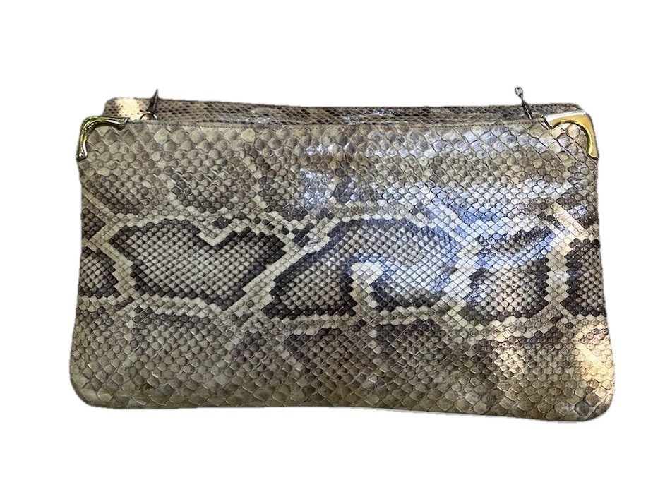 Bags By Supreme Vintage Python Real Python Leathe… - image 4