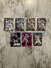 Seiya Suzuki 7 Card Lot | 2025 Holiday Advent, Chrome Raywave, Sepia, OPS Ldr