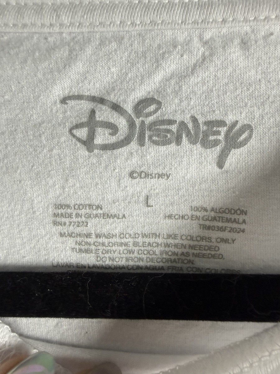 Disney Kermit The Frog Kiss a Frog Graphic T-Shirt Men’s Large White Muppets View 3