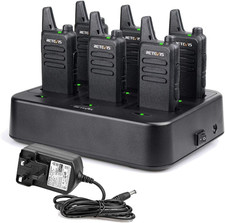 Retevis RT622 Walkie Talkies, Portable Walkie Talkies for Adults, Durable and Ru