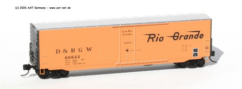 MTL MicroTrains N 18100150 - 50` PS-1 Boxcar D&RGW #60844; aga NEW, ohne OVP | Condition: Gebraucht