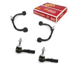 Front Upper Control Arm & Outer Tie Rod End Kit for 2004-2006 Ford Expedition